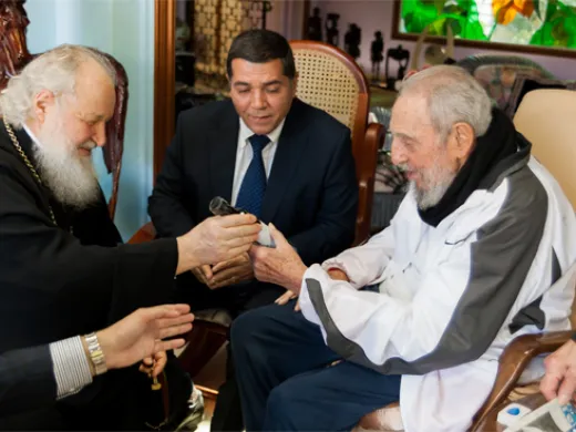 Fidel Castro Ruz y Santidad Kirill, Patriarca de Moscú y de Toda Rusia