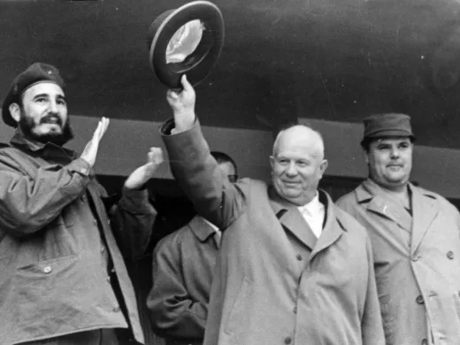 En la apertura de los Juegos Deportivos en la URSS