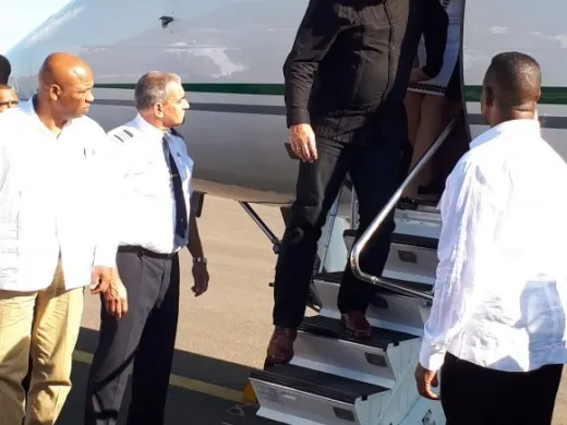 Presidente de Cuba llega a Nicaragua para asistir a Cumbre caribeña Presidente de Cuba llega a Nicaragua para asistir a Cumbre caribeña