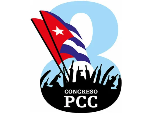 Logo 8th Congreso del Partido