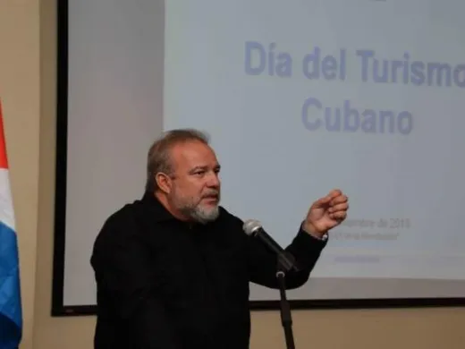 Cuban Tourism Minister Manuel Marrero . ACN Photo