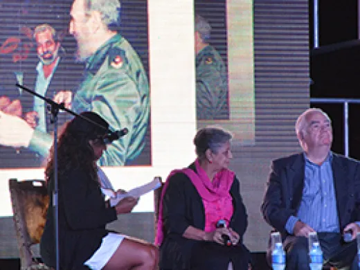 Tamara Castellanos, Adys Cupull Reyes, Froilán González y Arleen Rodríguez recordaron a los Comandantes eternos Tamara Castellanos, Adys Cupull Reyes, Froilán González y Arleen Rodríguez recordaron a los Comandantes eternos
