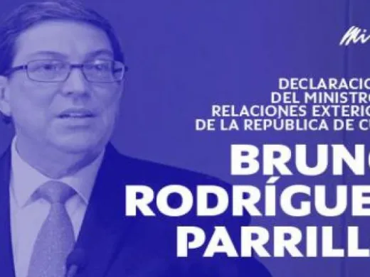 El canciller denunció cómo Washington, que repudia la injerencia en sus asuntos internos, apostó nuevamente por un financiamiento millonario dentro del presupuesto del año 2022. Foto: Archivo/RHC