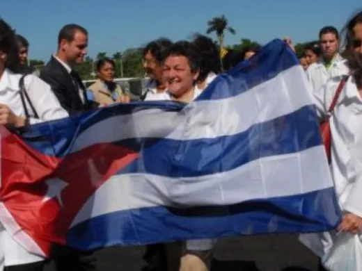 Washington tente de ternir l'image des coopérants cubains. Washington tente de ternir l'image des coopérants cubains.