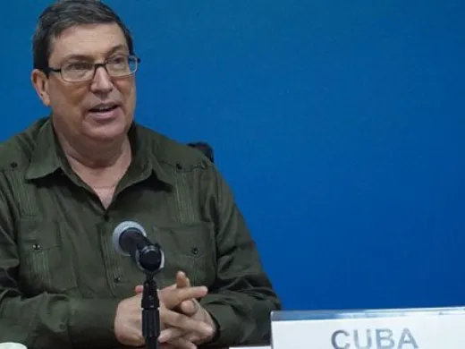 Canciller cubano Bruno Rodríguez Parrilla. Foto: @BrunoRguezP/Twitter. Canciller cubano Bruno Rodríguez Parrilla. Foto: @BrunoRguezP/Twitter.