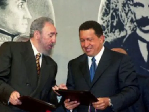 Fidel Castro Ruz y Hugo Chávez Frías Fidel Castro Ruz y Hugo Chávez Frías