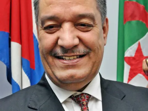 Ministro de Salud, Población y Reforma Hospitalaria de Argelia, Abdelmalek Boudiaf