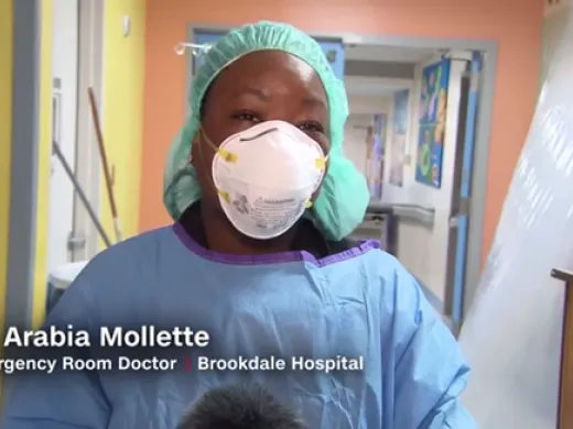 La Doctora Arabia Mollete en el reporte publicado por la cadena CNN. La Doctora Arabia Mollete en el reporte publicado por la cadena CNN.