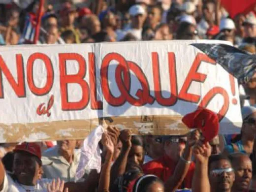 El pueblo cubano exige el fin al bloqueo económico, comercial y financiero de Estados Unidos. Foto: Archivo de Granma El pueblo cubano exige el fin al bloqueo económico, comercial y financiero de Estados Unidos. Foto: Archivo de Granma