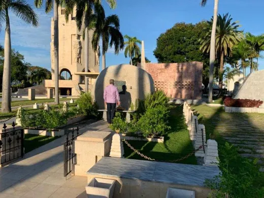 Durante la tercera visita gubernamental a Santiago de Cuba, el Presidente cubano, Miguel Díaz-Canel Bermúdez, dedicó un íntimo tributo al Comandante en Jefe Fidel Castro Ruz. Foto: Tomada del Twitter del Presidente Durante la tercera visita gubernamental a Santiago de Cuba, el Presidente cubano, Miguel Díaz-Canel Bermúdez, dedicó un íntimo tributo al Comandante en Jefe Fidel Castro Ruz. Foto: Tomada del Twitter del Presidente