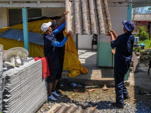 Se informó que nuevos lotes de materiales de construcción estarían arribando a la provincia, a fin de avanzar en la recuperación de los daños en las viviendas. Foto: José Manuel Correa Se informó que nuevos lotes de materiales de construcción estarían arribando a la provincia, a fin de avanzar en la recuperación de los daños en las viviendas. Foto: José Manuel Correa