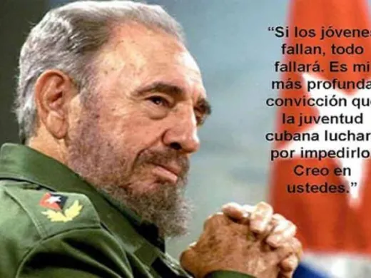 Los jóvenes cubanos defienden el legado de Fidel Castro de integrar las fuerzas progresistas del mundo por un bien común. Los jóvenes cubanos defienden el legado de Fidel Castro de integrar las fuerzas progresistas del mundo por un bien común.