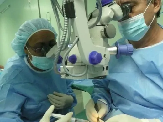4,700 operations have been carried out at the José Leonardo Chirino ophthalmology center in 2015 alone.