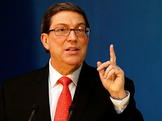 Rodríguez tildó de criminal al gobierno de EE.UU. Foto: Radio Bayamo. Rodríguez tildó de criminal al gobierno de EE.UU. Foto: Radio Bayamo.