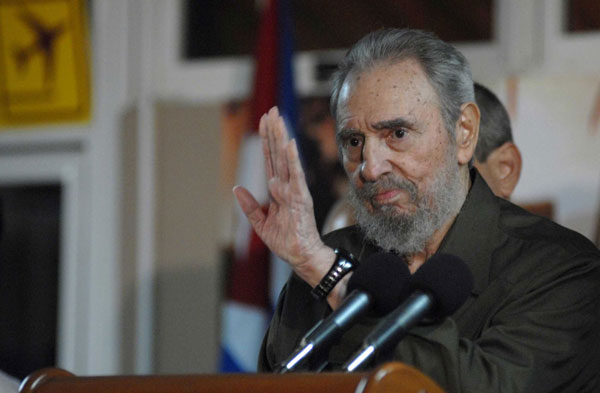 fidel recibe brigada médica cubana "Moto Méndez"