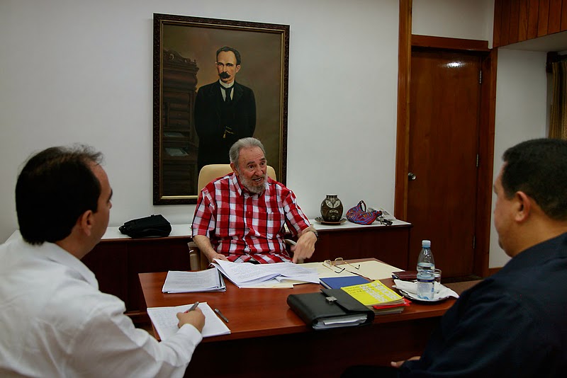 fidel y chavez