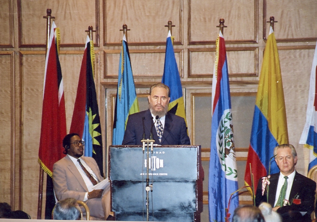 fidel en cumbre Trinidad y Tobago