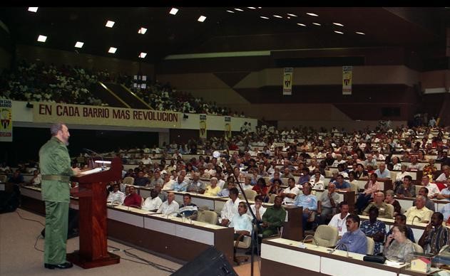 fidel pronuncia discurso en 40 Aniversario de la creación_CDR