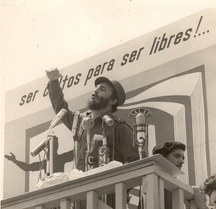 en el acto de apertura del curso escolar en la Ciudad Escolar “Libertad”