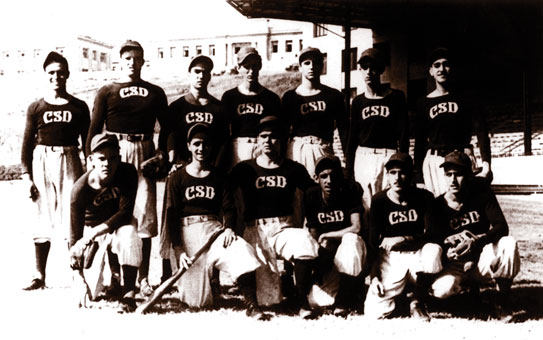 Fidel Castro Ruz en el Colegio de Belén, 1944