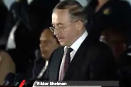 Viktor Sheiman, enviado especial de la República de Bielorrusia