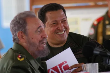 fidel y chavez
