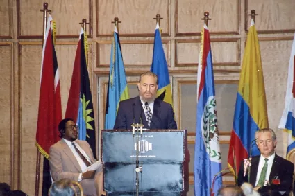 fidel en cumbre Trinidad y Tobago