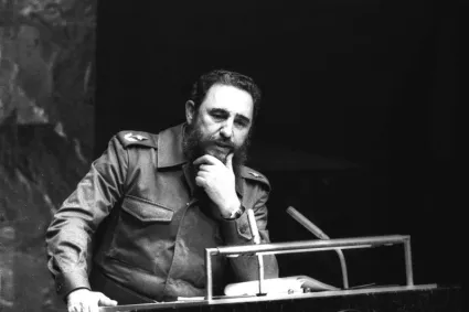 fidel en XXXIV Período de Sesiones de la onu