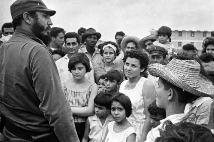 fidel en pinar del rio