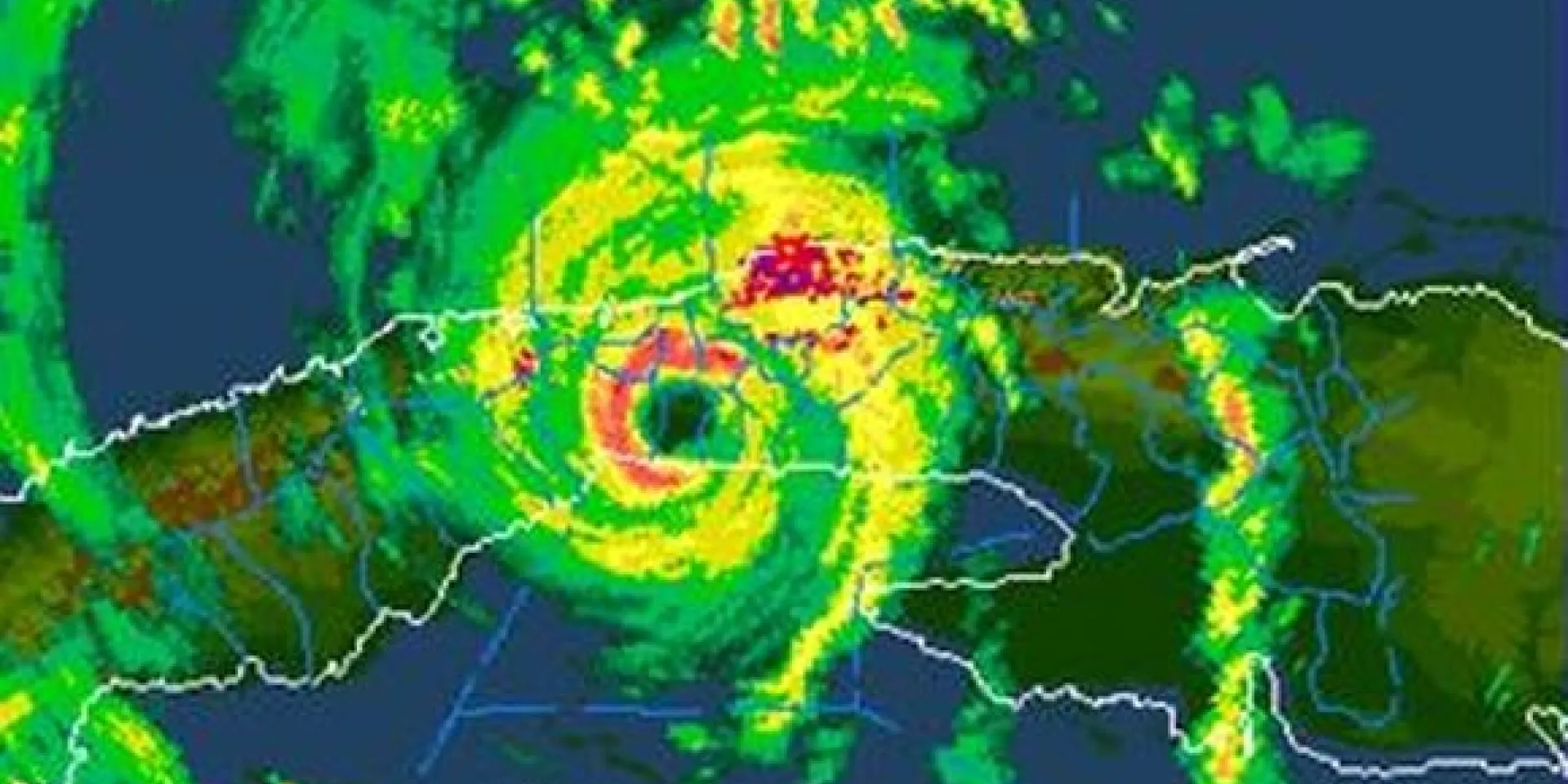 Imagen del radar de Casablanca, 13 de agosto de 2004/Insmet.