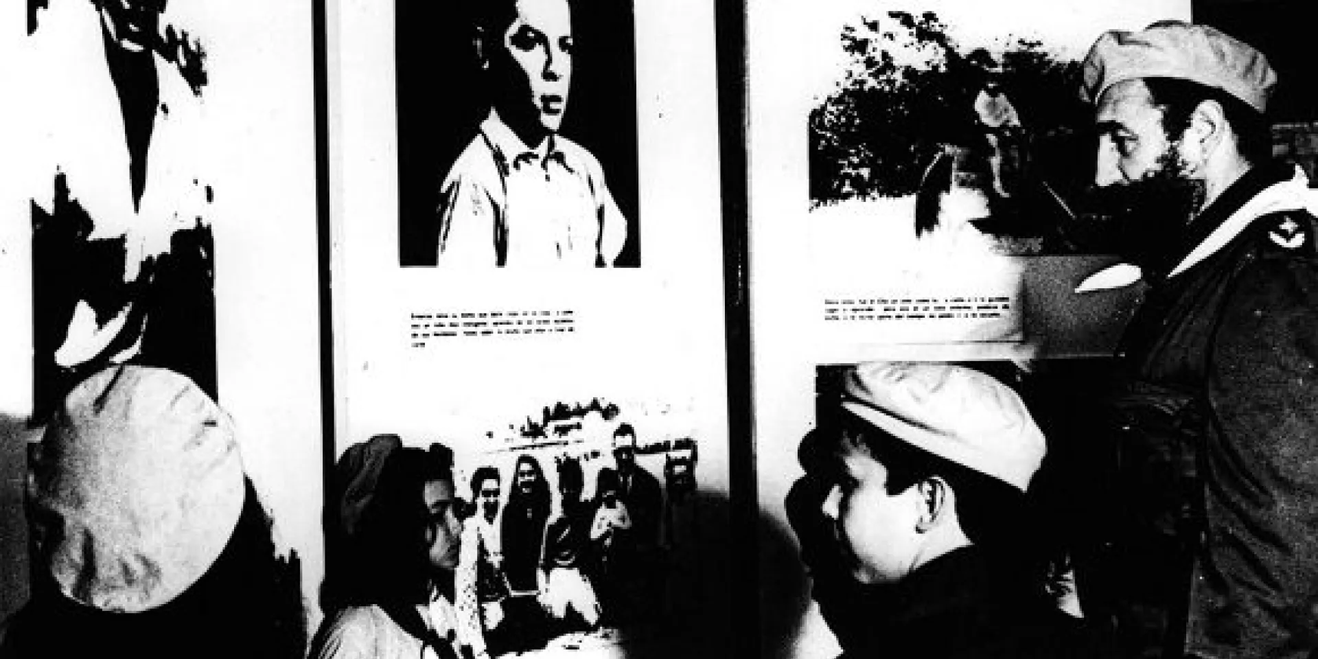 Fidel junto a pioneros destacados en la inauguración del Campamento de Pioneros “José Martí” en Tarará, el 20 de julio de 1975.