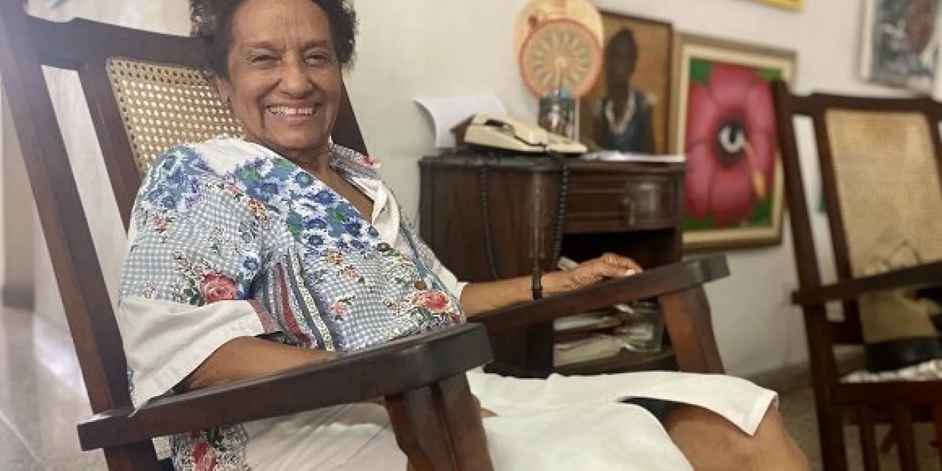 Marta Rojas es la autora del libro “El juicio del Moncada”. Foto: Cubadebate.