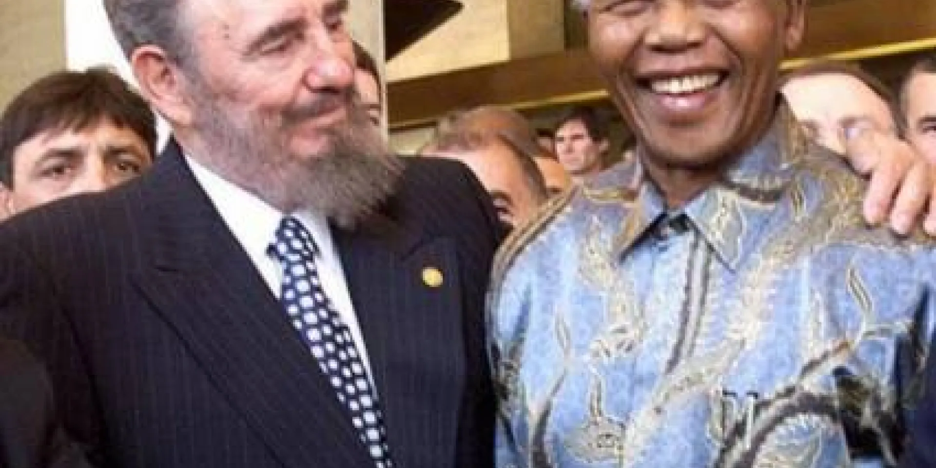 Fidel y Nelson Mandela Autor: Juventud Rebelde