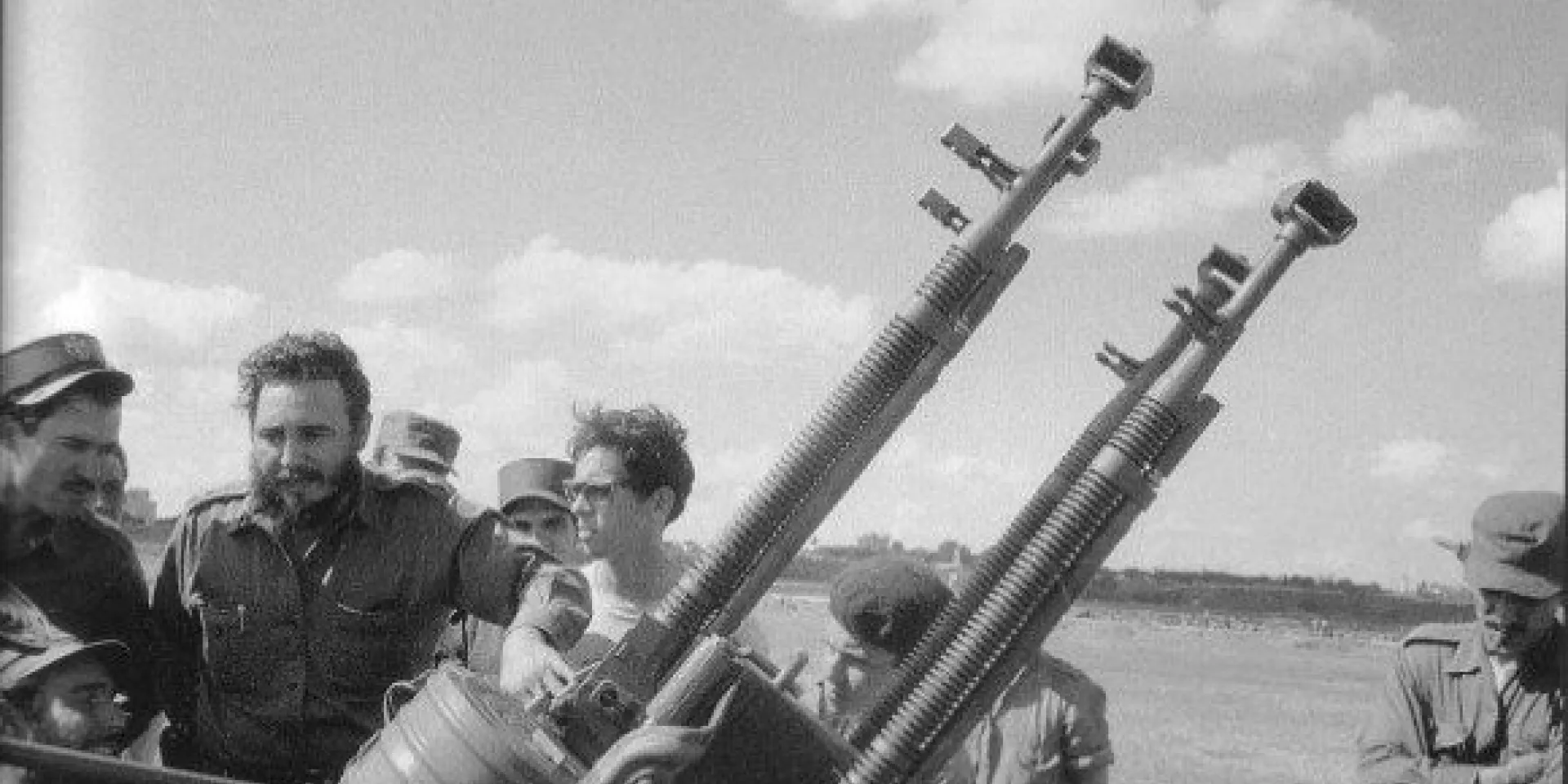 Fidel Castro durante la Crisis de Octubre, junto al pueblo se movilizó para defender la Revolución, octubre de 1962, Foto: Fidel Soldado de las Ideas