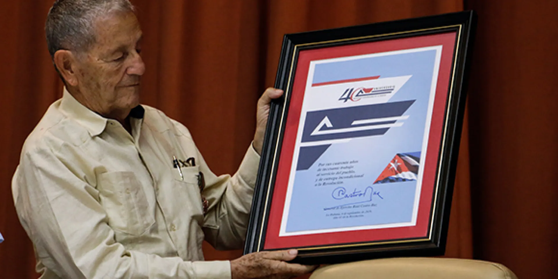 Raúl Castro envía un reconocimiento por el 40 aniversario de la creación del Palacio de Convenciones de La Habana. Foto: Abel Padrón Padilla/Cubadebate