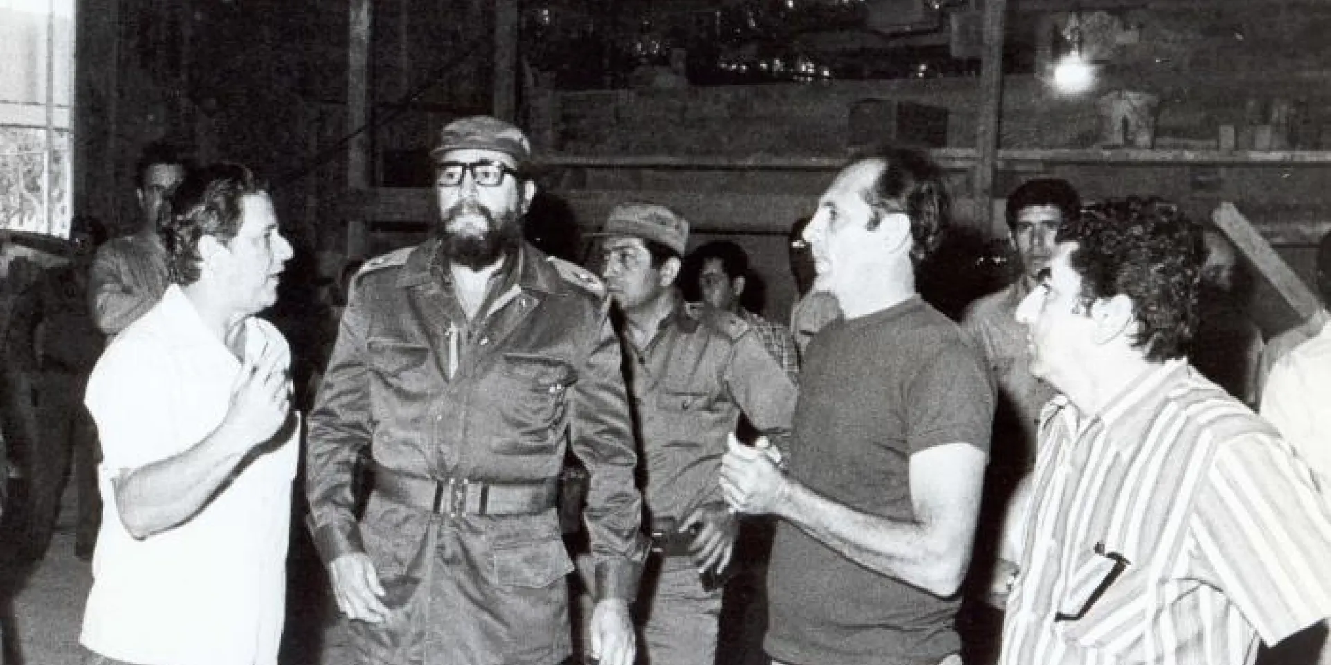 Fidel dio seguimiento permanente a la creación del Palacio de Convenciones. Foto: Liborio Noval