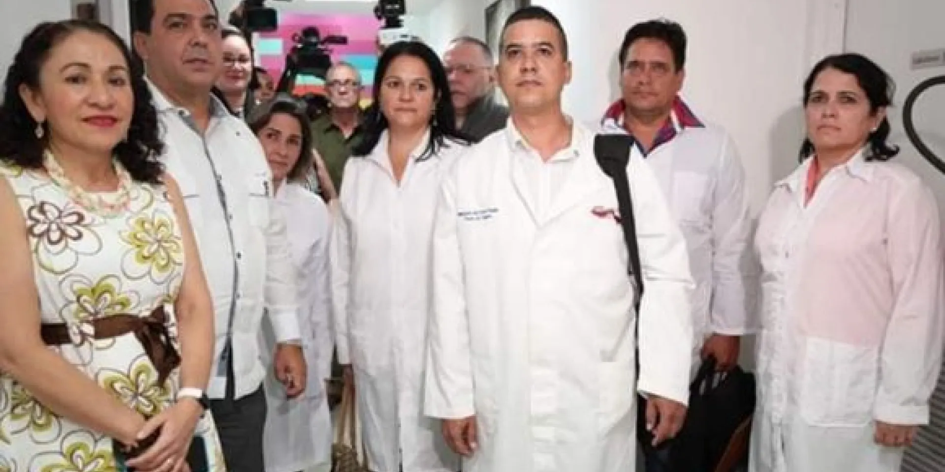 Médicos cubanos llegaron a Nicaragua. Foto: Juan Carlos Hernández Padrón/Facebook.