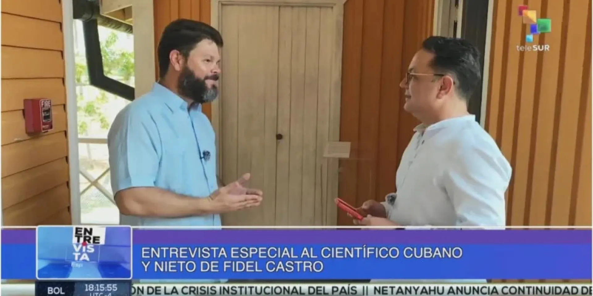 entrevista a nieto de fidel