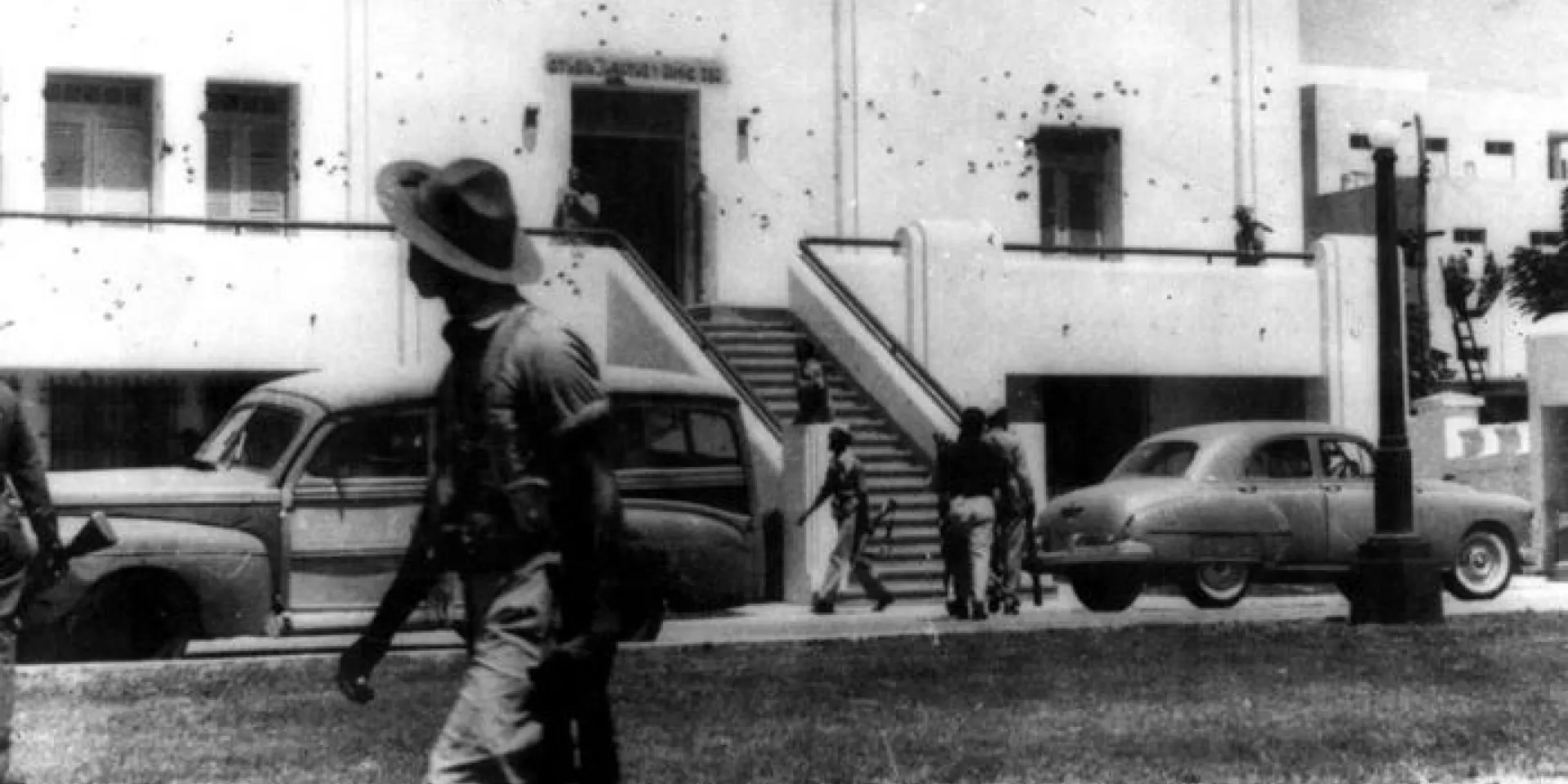 El cuartel Moncada se convirtió en sede del horror. Foto: Archivo Granma