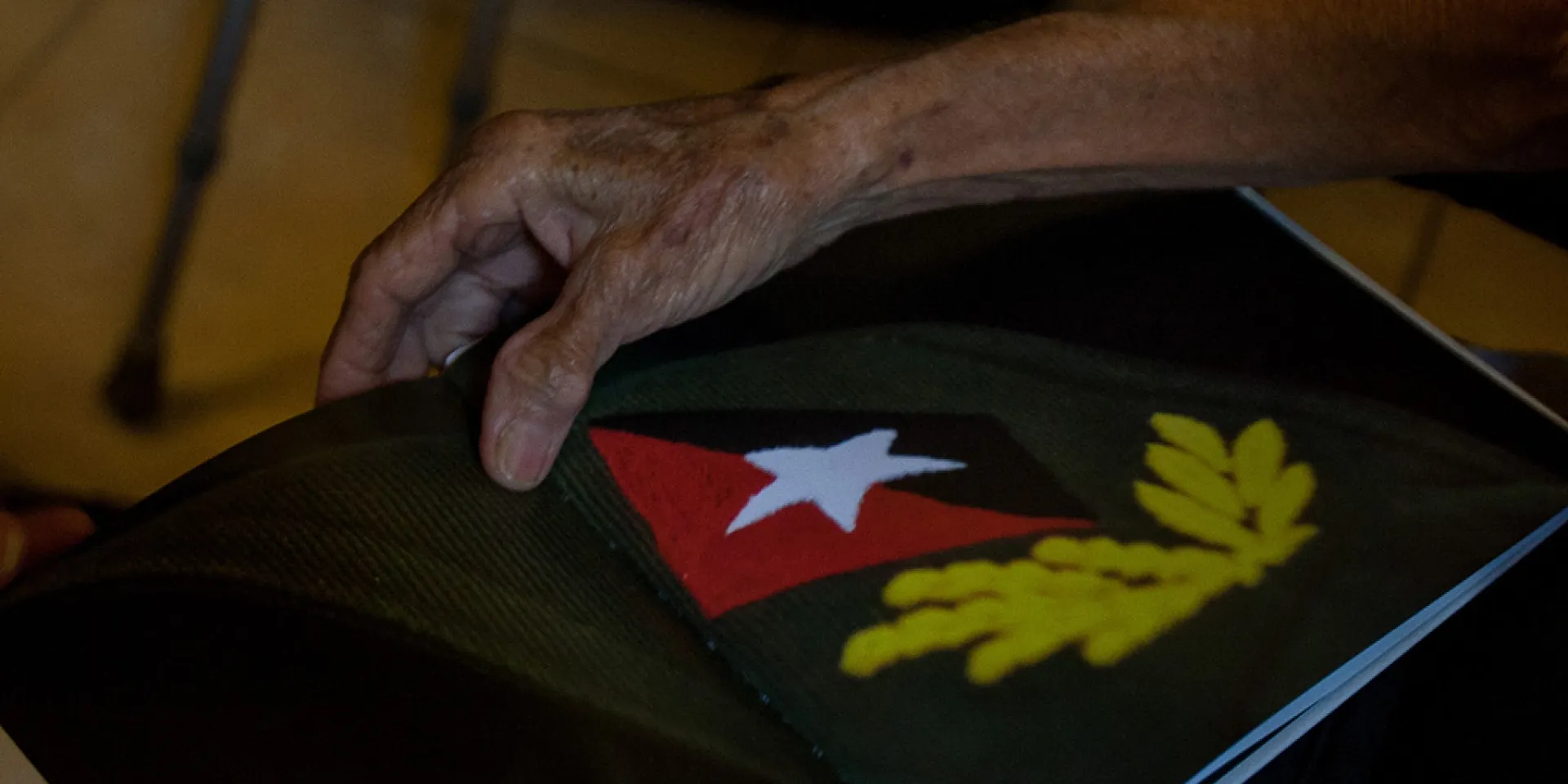 Para Dinorah Fidel era "El Jefe", mientras que el Comandante la reconocía como “Dinorah, la bordadora”. (Fernando Medina Fernández / Cubahora)