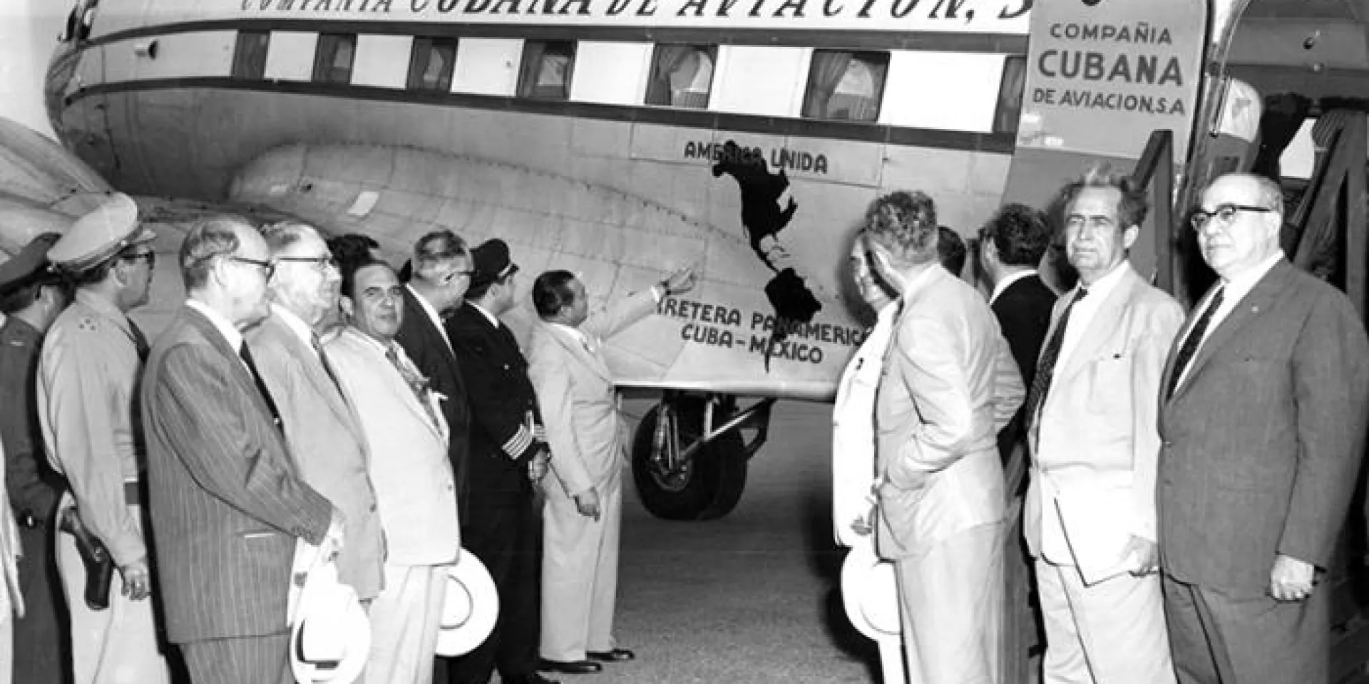 O ditador Fulgencio Batista era o acionista majoritário da Cubana de Aviação S.A.,como resultado de turvos negócios financeiros. A outra fatia das ações era controlada por suas testas de ferro. Foto: Arquivo do Granma