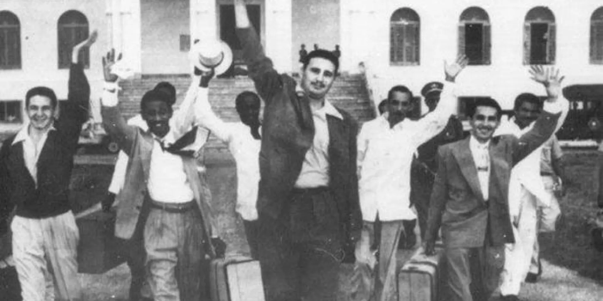 On May 15, 1955, the Moncada combatants were released from prison. Photo: Granma Archives