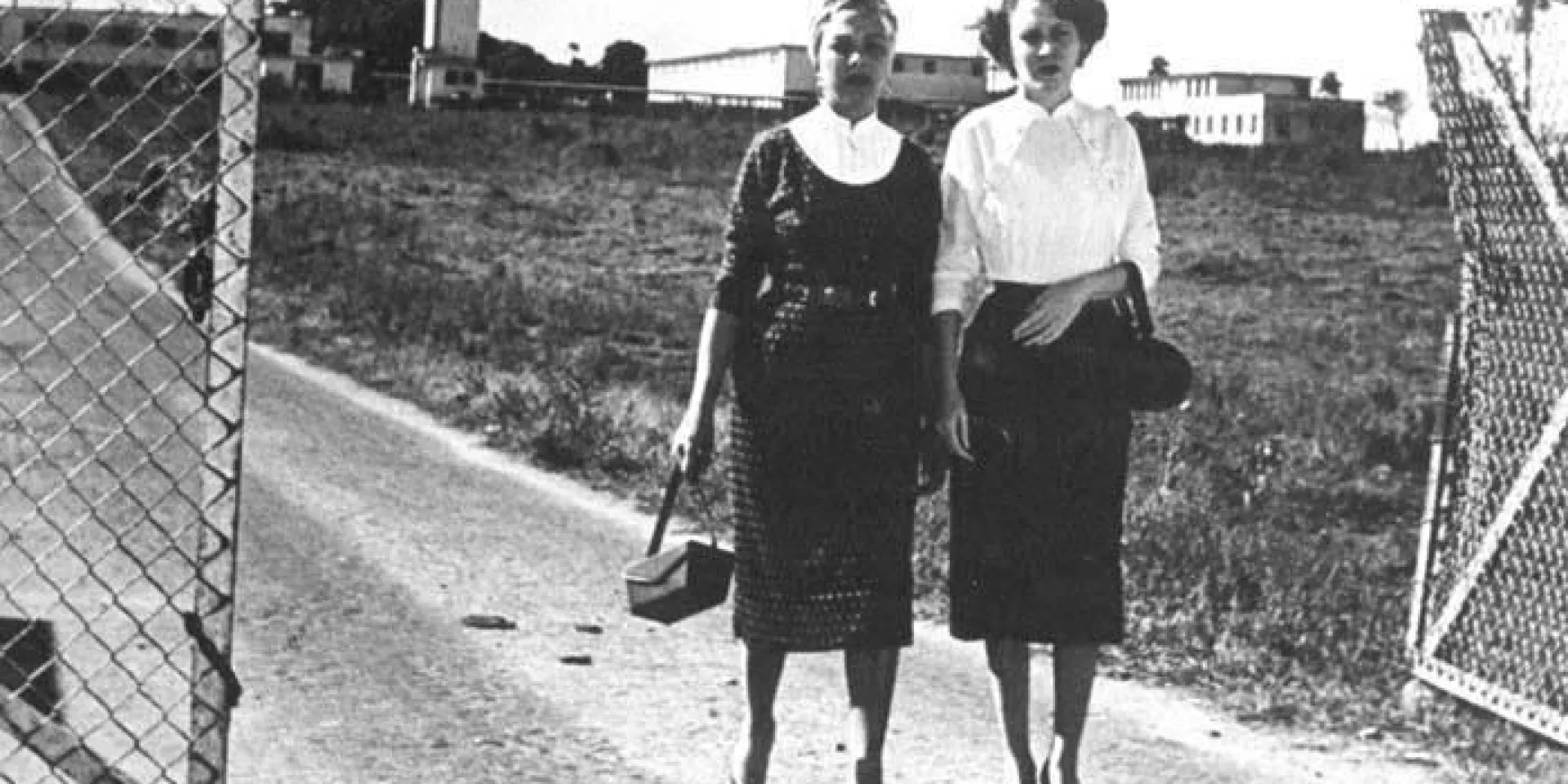 Melba and Haydée lost no time before continuing their revolutionary work following their release from prison. Photo: Constantino Arias
