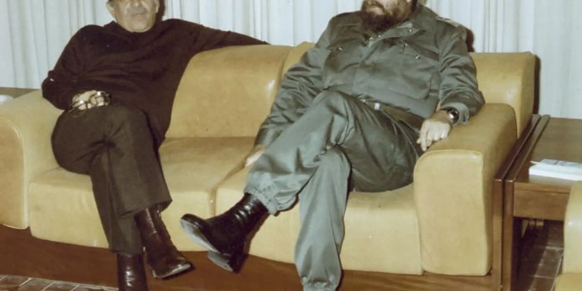 Una profonda amicizia legò Fidel a Gabriel García Márquez. Foto: Archivio di Granma.