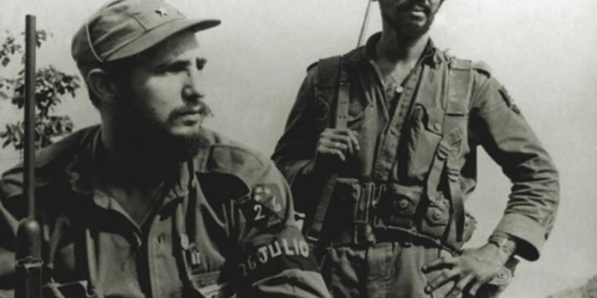 Fidel Castro Ruz junto a Almeida Bosque
