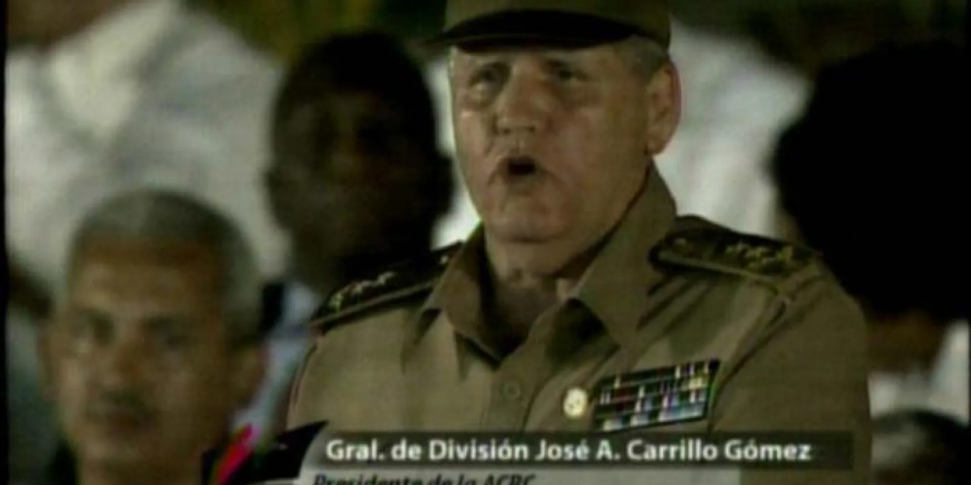 GD José Carrillo Gómez, presidente de la Asociación de Combatientes de la Revolución Cubana
