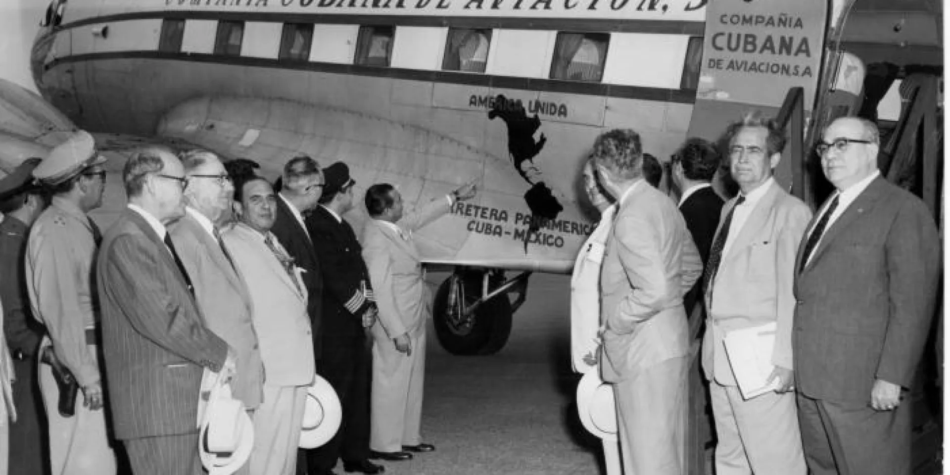 Fulgencio Batista era el accionista mayoritario de la Cía, Cubana de Aviación S.A. como resultado de turbios rejuegos financieros. La otra parte de las acciones la controlaban sus testaferros. Foto: Archivo
