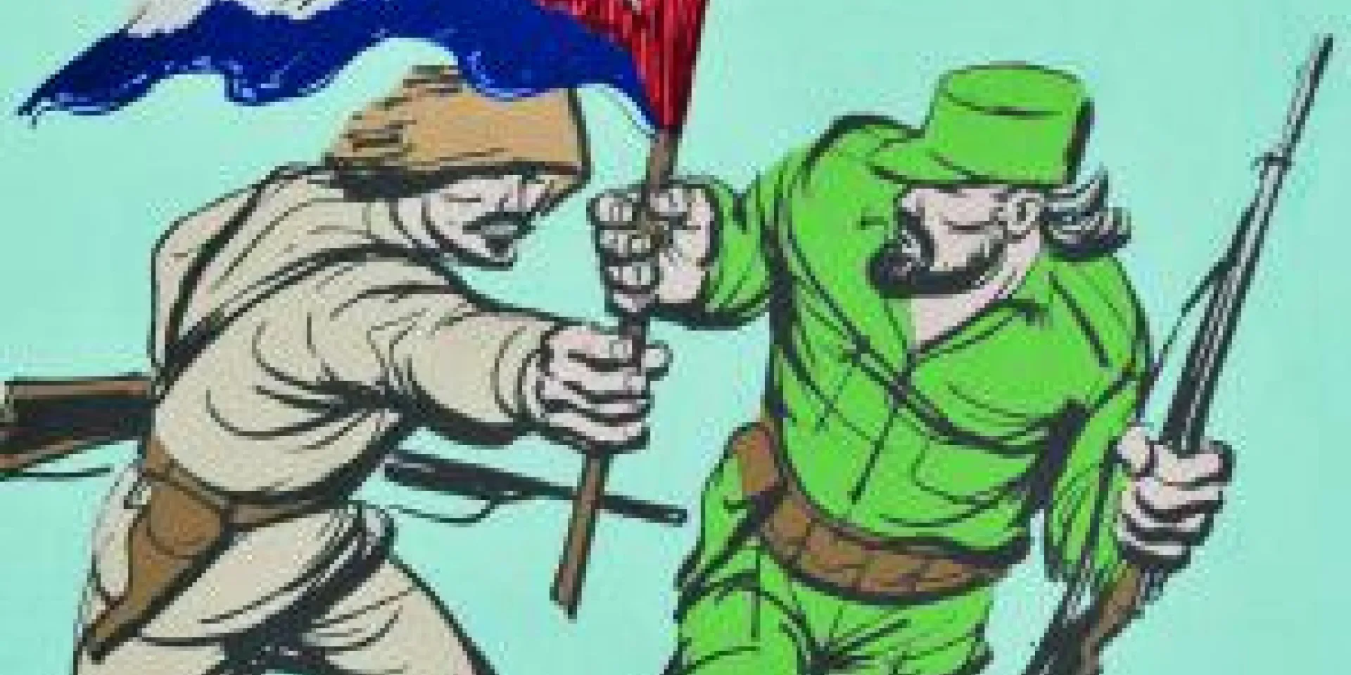 El relevo, de Adigio Benítez. Foto: Ilustrativa