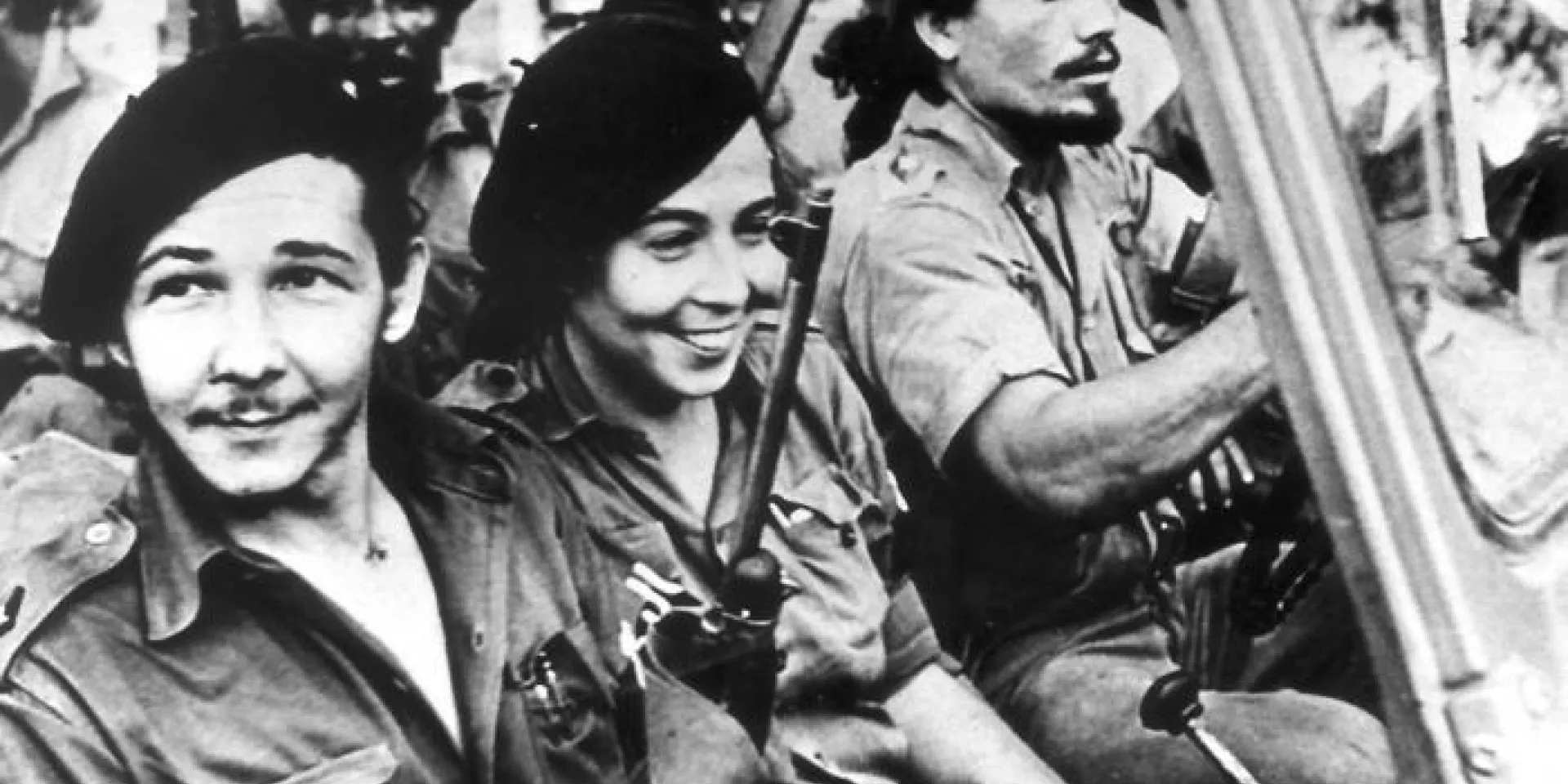 Raúl Castro y Vilma Espín en el Segundo Frente Oriental Frank País Foto: Archivo