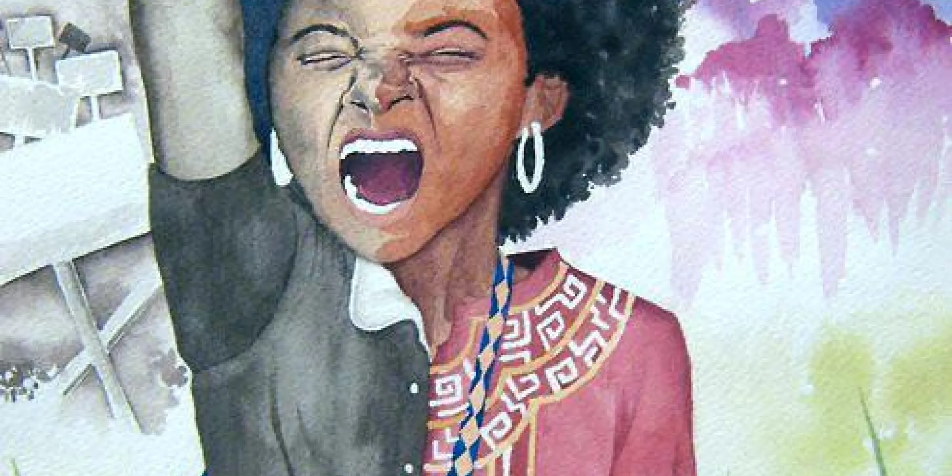 Obra de Lebogang Mashile.